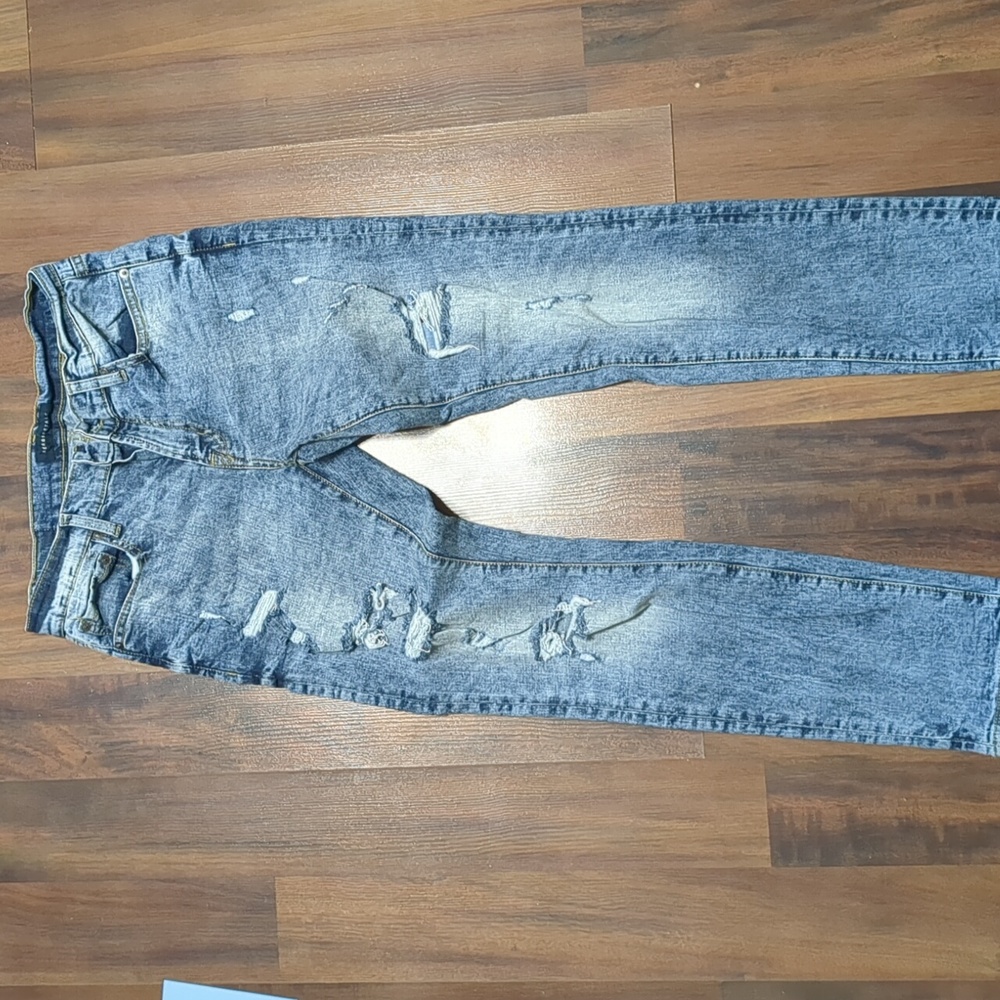 Aeropostale Men's Ripped Skinny Jeans